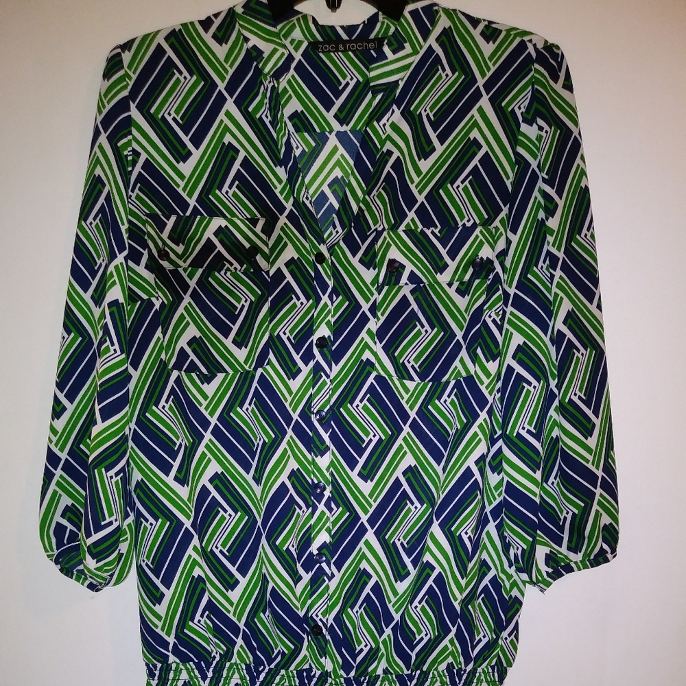 Zac and Rachel blouse